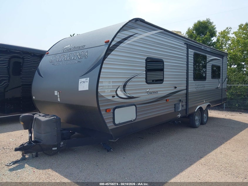 2016 Coachmen Catalina VIN 5ZT2CARB2GA024409 IAAI salvage auction — HAIL, Wait Title, sold $4,450 on 2026-09-22 (photo 2)