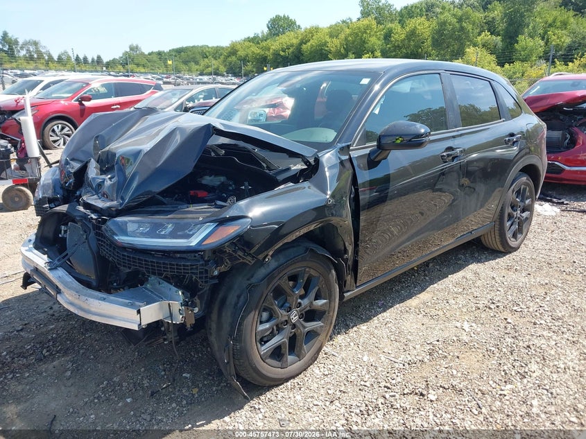 2025 Honda Hr-v VIN 3CZRZ2H5XSM756843 IAAI salvage auction — FRONT END, Wait Title, sold $8,000 on 2026-10-14 (photo 2)