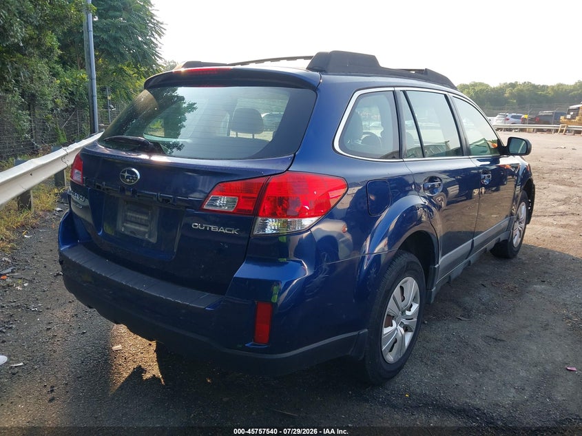 2010 Subaru Outback VIN 4S4BRCACXA3311505 IAAI salvage auction — NORMAL WEAR, Clear (North Carolina), sold $525 on 2026-08-29 (photo 4)