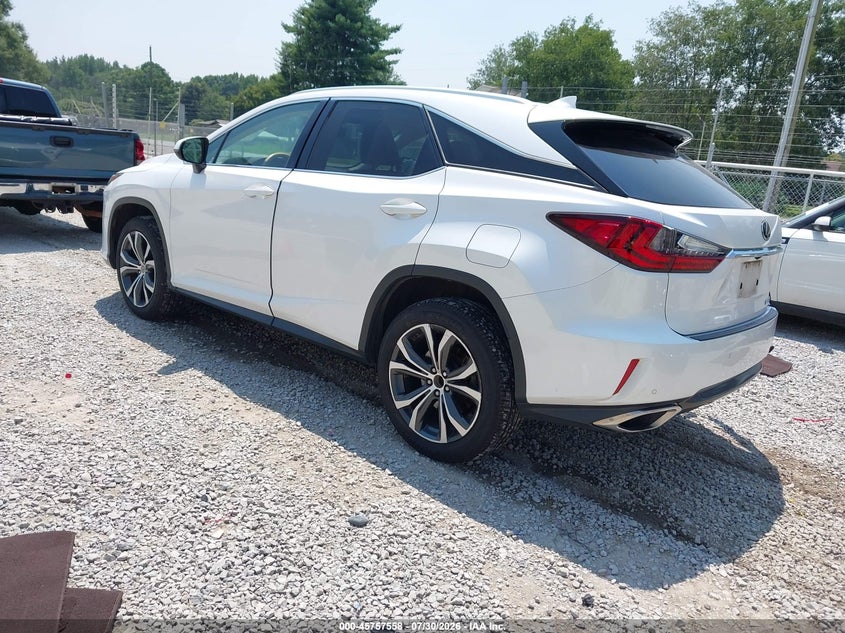 2017 Lexus Rx 350 VIN 2T2ZZMCA2HC049092 IAAI salvage auction — REAR END, Salvage (Alabama), sold $10,700 on 2026-08-31 (photo 3)