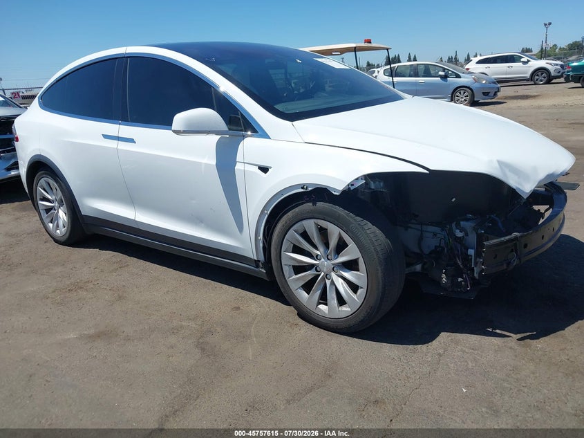 2016 Tesla Model x VIN 5YJXCAE25GF020214 — IAAI salvage auction photo