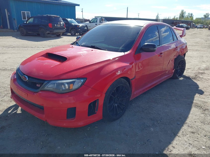 2012 Subaru Impreza wrx sti VIN JF1GV8J60CL026897 IAAI salvage auction — REAR END, Salvage Title, sold $3,050 on 2026-10-08 (photo 2)