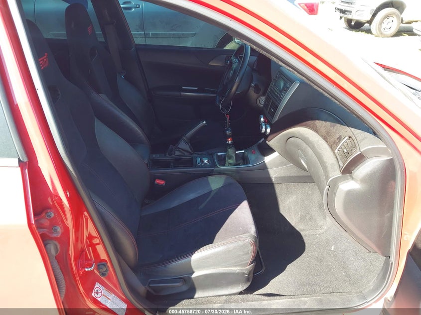 2012 Subaru Impreza wrx sti VIN JF1GV8J60CL026897 IAAI salvage auction — REAR END, Salvage Title, sold $3,050 on 2026-10-08 (photo 5)