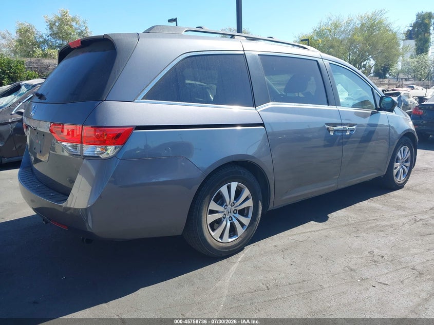 2014 Honda Odyssey VIN 5FNRL5H66EB032254 IAAI salvage auction — FRONT END, Salvage Title, sold $2,350 on 2026-08-06 (photo 4)