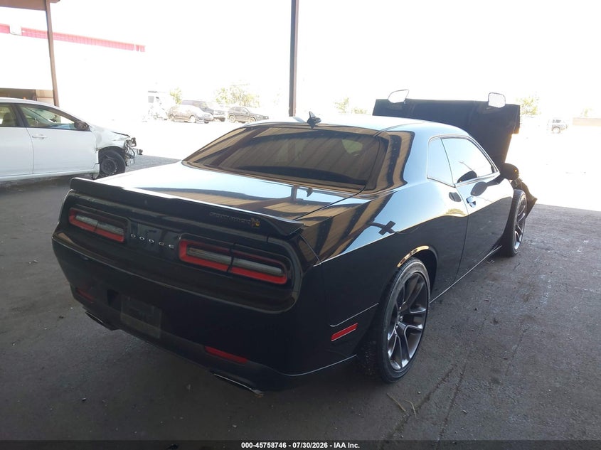 2023 Dodge Challenger VIN 2C3CDZFJ2PH662419 IAAI salvage auction — FRONT END, Salvage Title, sold $10,000 on 2026-10-15 (photo 4)