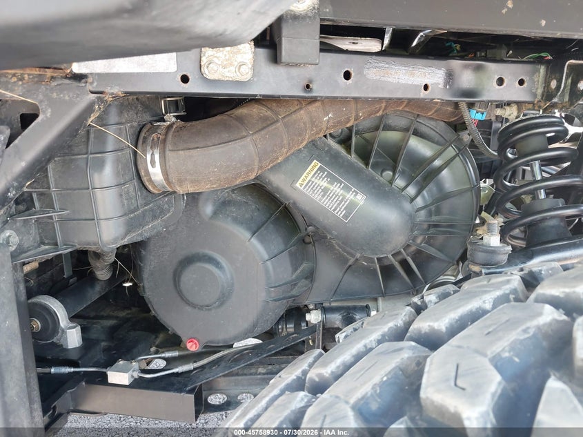 2023 Polaris Ranger VIN 4XARRY999P8064876 IAAI salvage auction — WATER/FLOOD, Salvage Title, sold $9,600 on 2026-09-08 (photo 9)