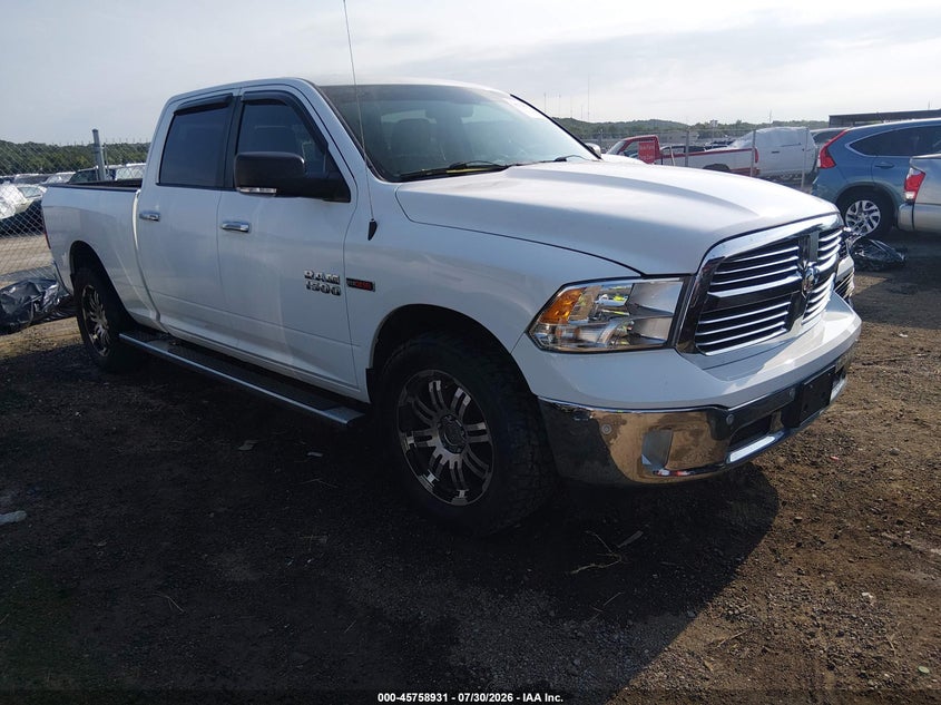 2015 Ram 1500 VIN 1C6RR7TM6FS695710 IAAI salvage auction — HAIL, Clear (Oklahoma), sold $5,800 on 2026-09-02 (photo 1)