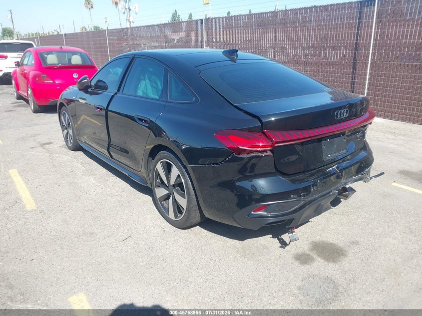2026 Audi VIN WAU5ACFU9TN005944 IAAI salvage auction — REAR END, Wait Title, sold $17,100 on 2026-09-30 (photo 3)