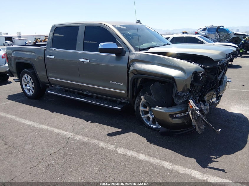 2018 Gmc SIERRA VIN 3GTP1PEC2JG569761 IAAI salvage auction — FRONT END, Salvage (Nevada), sold $8,025 on 2026-08-28 (photo 1)