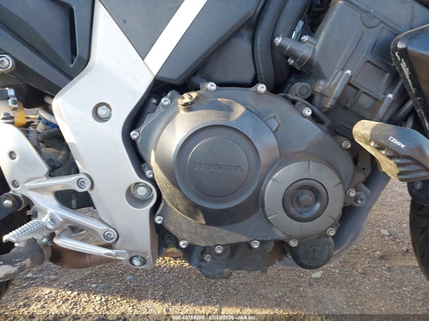 2011 Honda Cb1000 VIN ZDCSC6019BF200265 IAAI salvage auction — LEFT REAR, Salvage (Arizona), sold $1,200 on 2026-08-18 (photo 8)