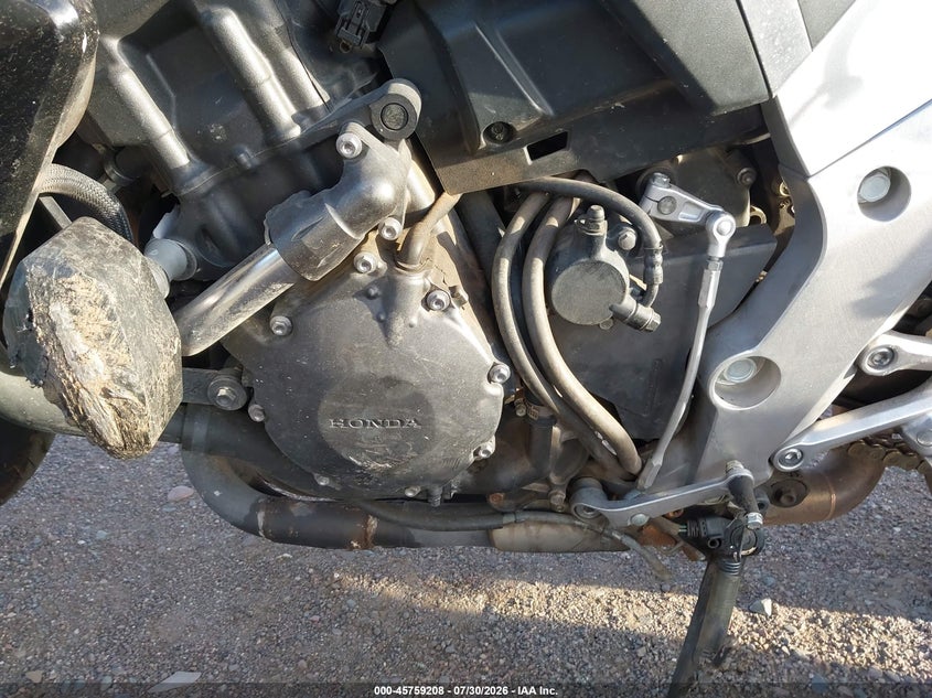 2011 Honda Cb1000 VIN ZDCSC6019BF200265 IAAI salvage auction — LEFT REAR, Salvage (Arizona), sold $1,200 on 2026-08-18 (photo 9)
