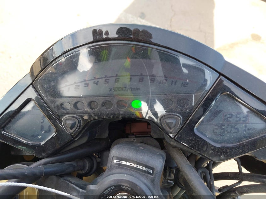 2011 Honda Cb1000 VIN ZDCSC6019BF200265 IAAI salvage auction — LEFT REAR, Salvage (Arizona), sold $1,200 on 2026-08-18 (photo 7)