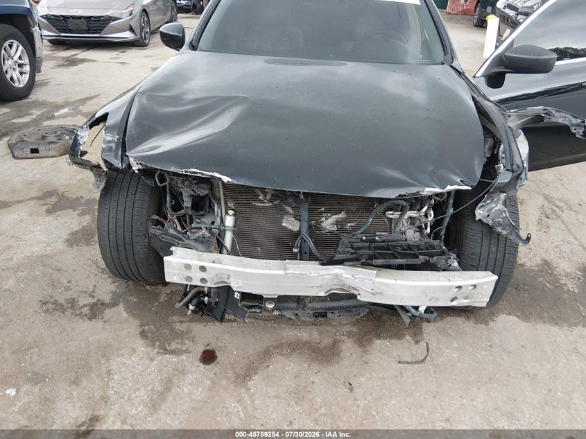 2012 Infiniti G VIN JN1CV6AR6CM671221 IAAI salvage auction — FRONT END, Salvage Title, sold $650 on 2026-08-29 (photo 6)