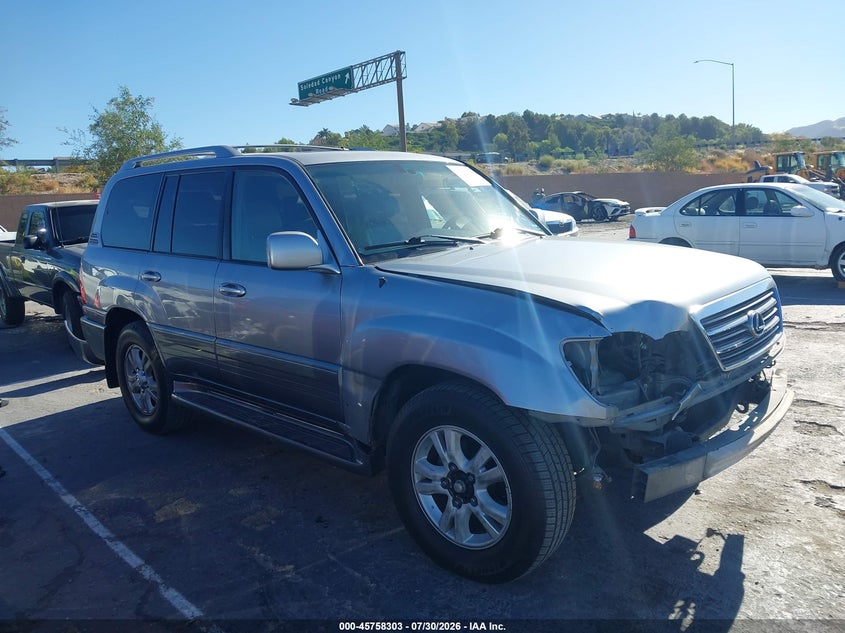 2005 Lexus Lx VIN JTJHT00W553548934 — IAAI salvage auction photo