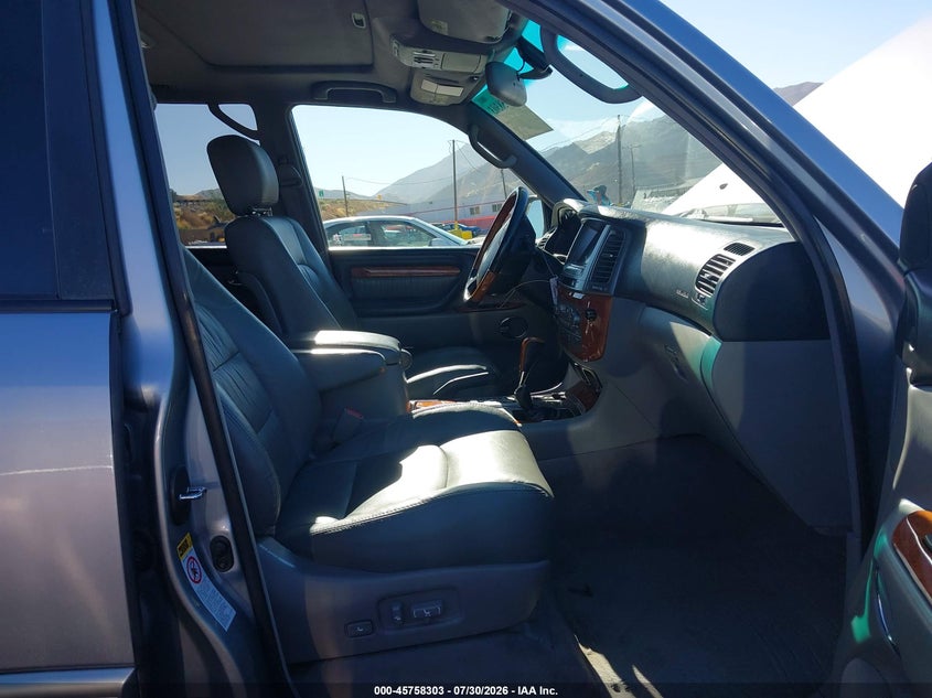 2005 Lexus Lx VIN JTJHT00W553548934 IAAI salvage auction — FRONT END, Salvage (California), sold $11,650 on 2026-09-02 (photo 5)