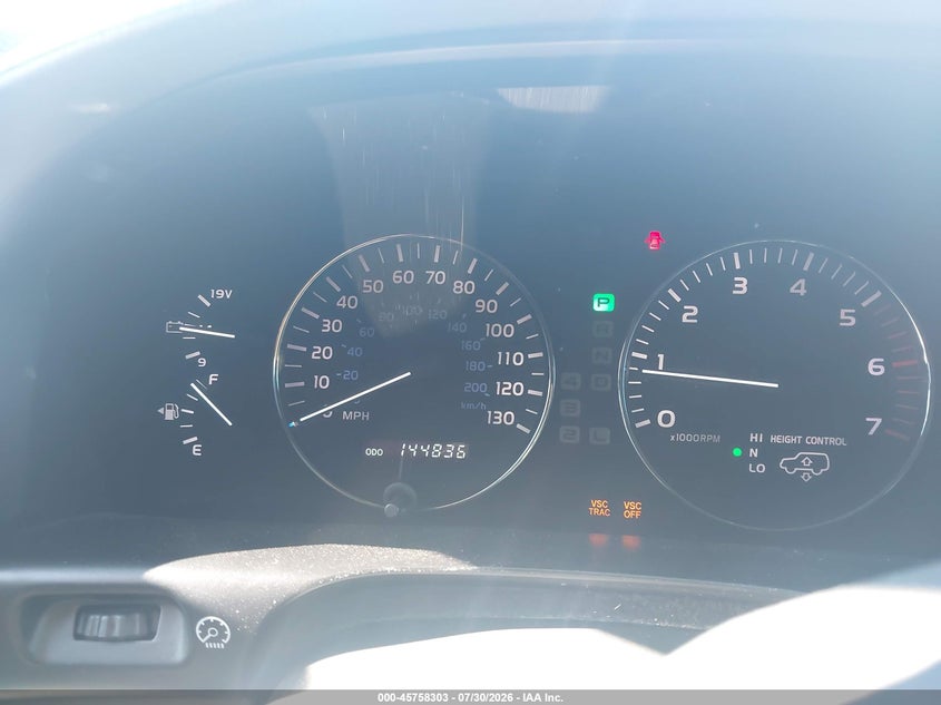 2005 Lexus Lx VIN JTJHT00W553548934 IAAI salvage auction — FRONT END, Salvage (California), sold $11,650 on 2026-09-02 (photo 7)