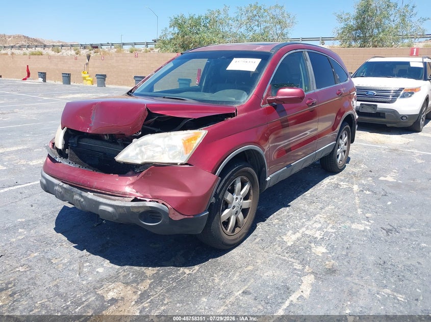 2007 Honda Cr-v VIN JHLRE38707C005190 IAAI salvage auction — FRONT END, Salvage (California), sold $625 on 2026-08-20 (photo 2)