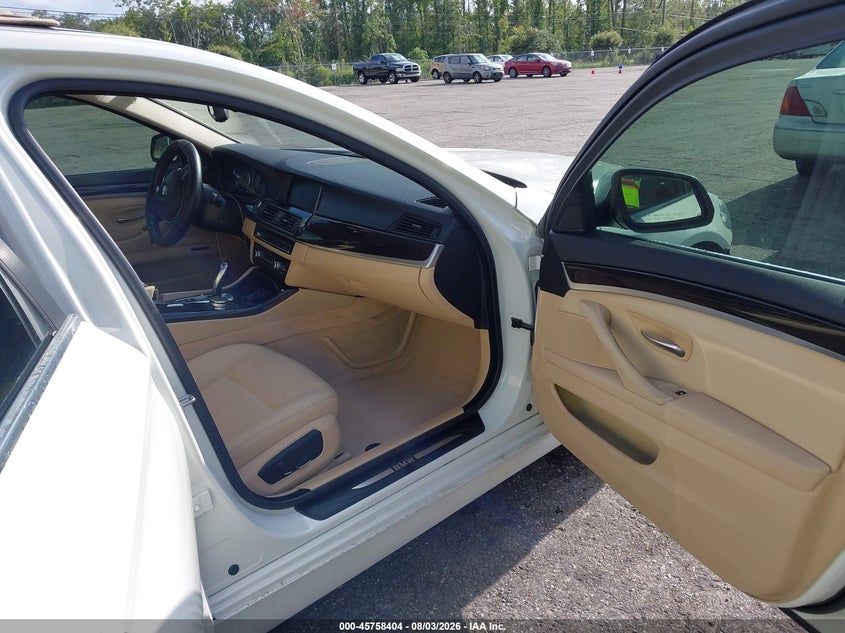 2015 BMW 5er VIN WBA5A5C58FD516872 IAAI salvage auction — FRONT END, Rebuildable (Florida), sold $3,600 on 2026-08-25 (photo 5)