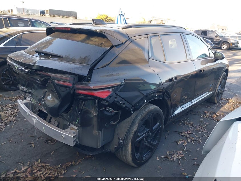 2024 Chevrolet Equinox VIN 3GN7DNRPXRS212403 IAAI salvage auction — REAR END, Salvage Title, sold $11,350 on 2026-08-26 (photo 4)