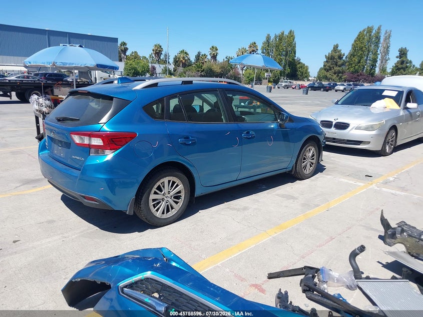 2018 Subaru Impreza VIN 4S3GTAD61J3714620 IAAI salvage auction — FRONT END, Wait Title, sold $3,950 on 2026-08-24 (photo 4)