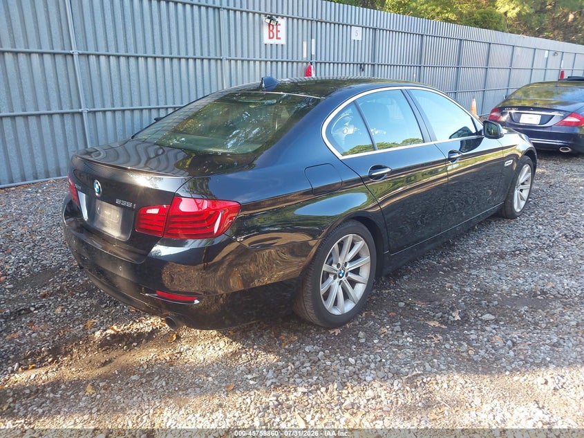 2014 BMW 5er VIN WBA5B3C51ED535134 IAAI salvage auction — NORMAL WEAR, Clear (New Jersey), sold $3,900 on 2026-08-12 (photo 4)