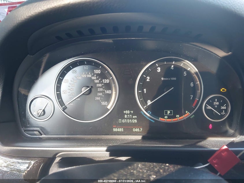 2014 BMW 5er VIN WBA5B3C51ED535134 IAAI salvage auction — NORMAL WEAR, Clear (New Jersey), sold $3,900 on 2026-08-12 (photo 7)
