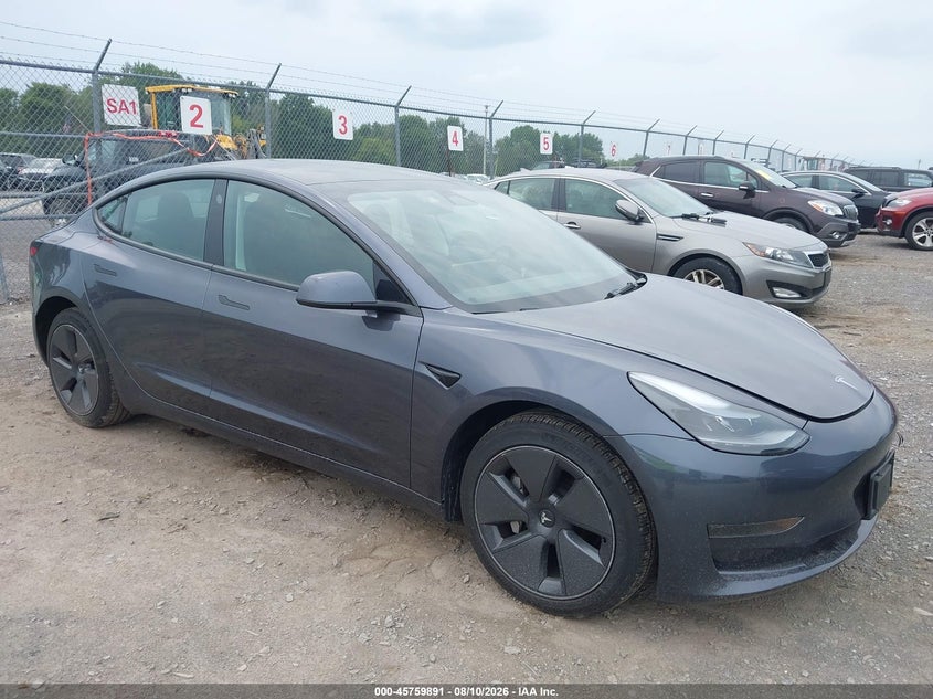 2023 Tesla Model 3 VIN 5YJ3E1EA8PF644721 — IAAI salvage auction photo