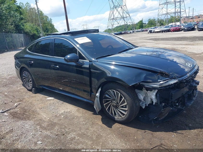 2025 Hyundai Sonata hybrid VIN KMHL54JJ0SA114795 — IAAI salvage auction photo