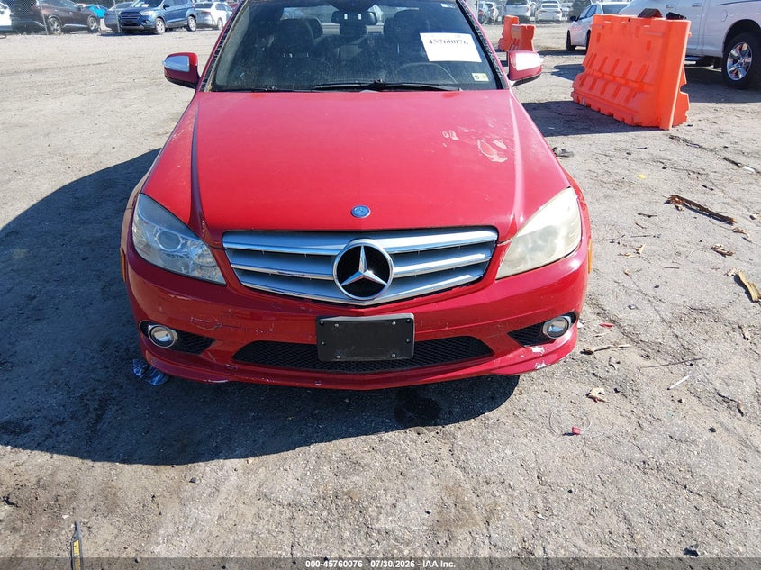 2008 Mercedes-benz C class VIN WDDGF81X68F139541 IAAI salvage auction — NORMAL WEAR, Clear (Virginia), sold $950 on 2026-08-07 (photo 6)