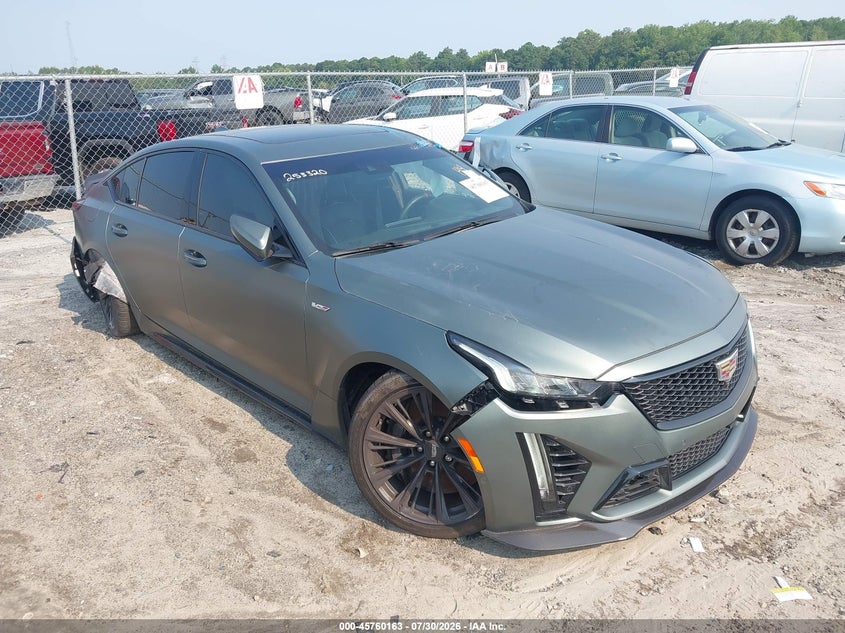 2022 Cadillac Ct5-v VIN 1G6D35R64N0810156 — IAAI salvage auction photo