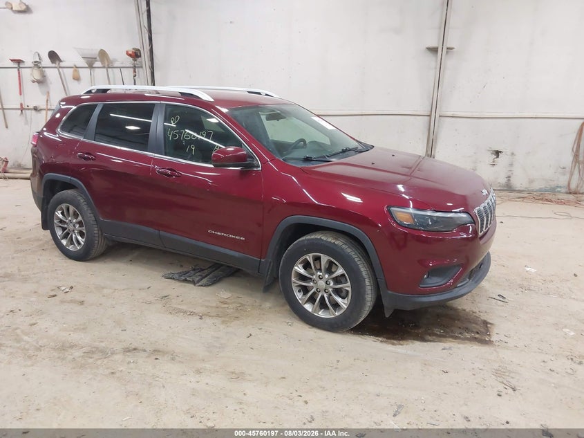 2019 Jeep Cherokee VIN 1C4PJMLB9KD442304 — IAAI salvage auction photo