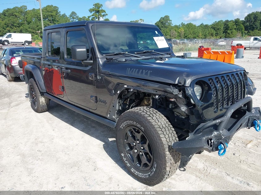2021 Jeep Gladiator VIN 1C6HJTAGXML532591 — IAAI salvage auction photo