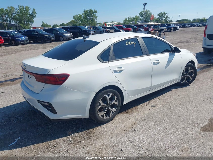 2020 Kia Forte VIN 3KPF24AD1LE212480 IAAI salvage auction — THEFT, Salvage (Illinois), sold $3,400 on 2026-09-01 (photo 4)