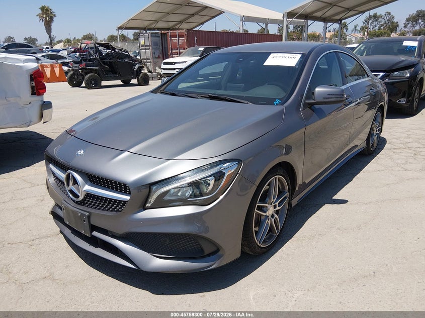 2017 Mercedes-benz Cla-klasse VIN WDDSJ4EB4HN400087 IAAI salvage auction — RIGHT REAR, Salvage (California), sold $3,475 on 2026-08-16 (photo 2)