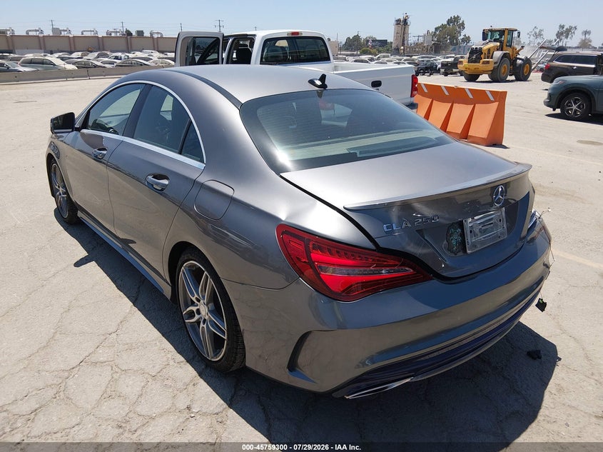 2017 Mercedes-benz Cla-klasse VIN WDDSJ4EB4HN400087 IAAI salvage auction — RIGHT REAR, Salvage (California), sold $3,475 on 2026-08-16 (photo 3)