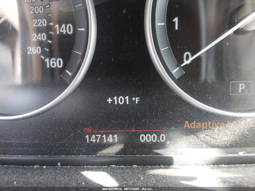 2016 BMW 5 series VIN WBA5A5C5XGG350659 IAAI salvage auction — NORMAL WEAR, Repossession Paperwork (Georgia), sold $1,625 on 2026-09-09 (photo 7)