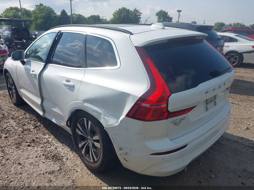 2023 Volvo Xc60 VIN YV4L12DV8P1358458 IAAI salvage auction — LEFT REAR, Clear (Illinois), sold $14,050 on 2026-08-11 (photo 3)