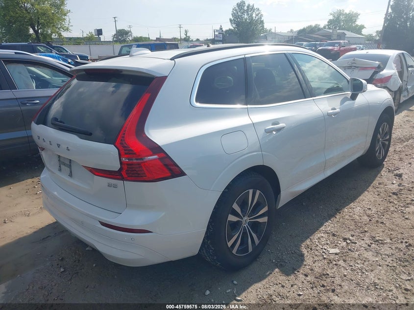 2023 Volvo Xc60 VIN YV4L12DV8P1358458 IAAI salvage auction — LEFT REAR, Clear (Illinois), sold $14,050 on 2026-08-11 (photo 4)