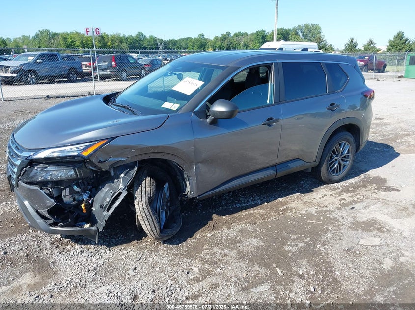 2025 Nissan Rogue sport VIN 5N1BT3AB2SC836634 IAAI salvage auction — LEFT FRONT, Clear (New York), sold $9,000 on 2026-08-11 (photo 2)