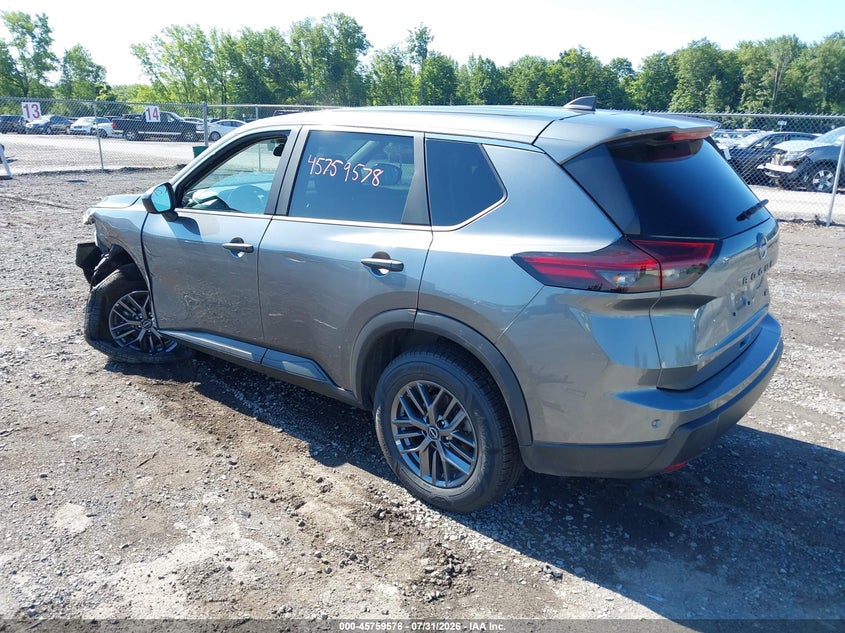 2025 Nissan Rogue sport VIN 5N1BT3AB2SC836634 IAAI salvage auction — LEFT FRONT, Clear (New York), sold $9,000 on 2026-08-11 (photo 3)