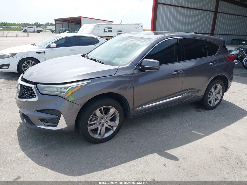 2020 Acura Rdx VIN 5J8TC2H70LL014129 IAAI salvage auction — RIGHT FRONT, Wait Title, sold $7,300 on 2026-09-06 (photo 2)