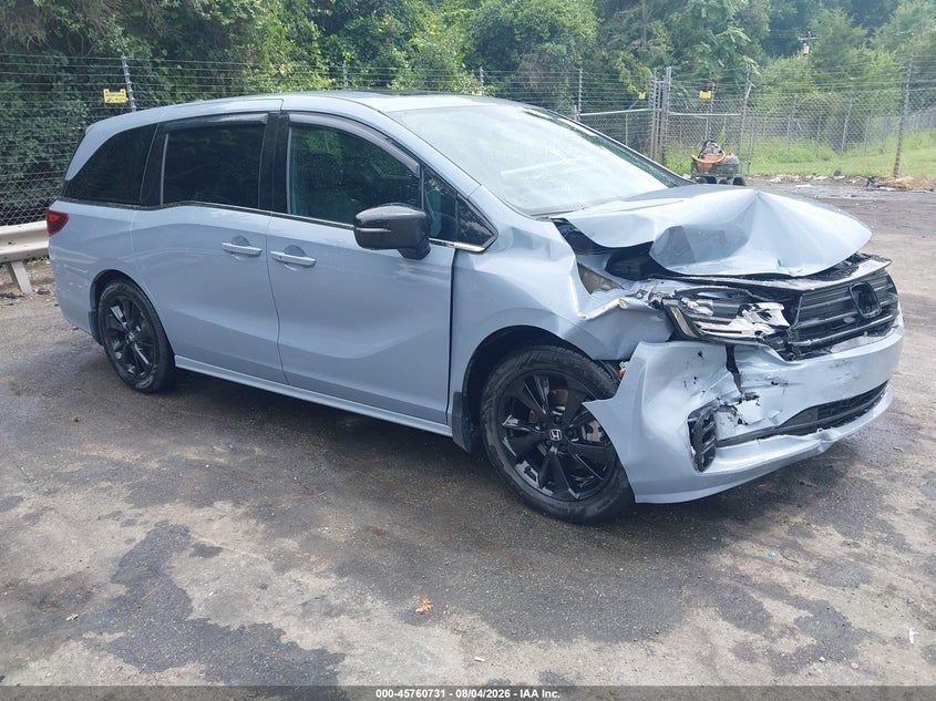 2024 Honda Odyssey VIN 5FNRL6H70RB075413 — IAAI salvage auction photo
