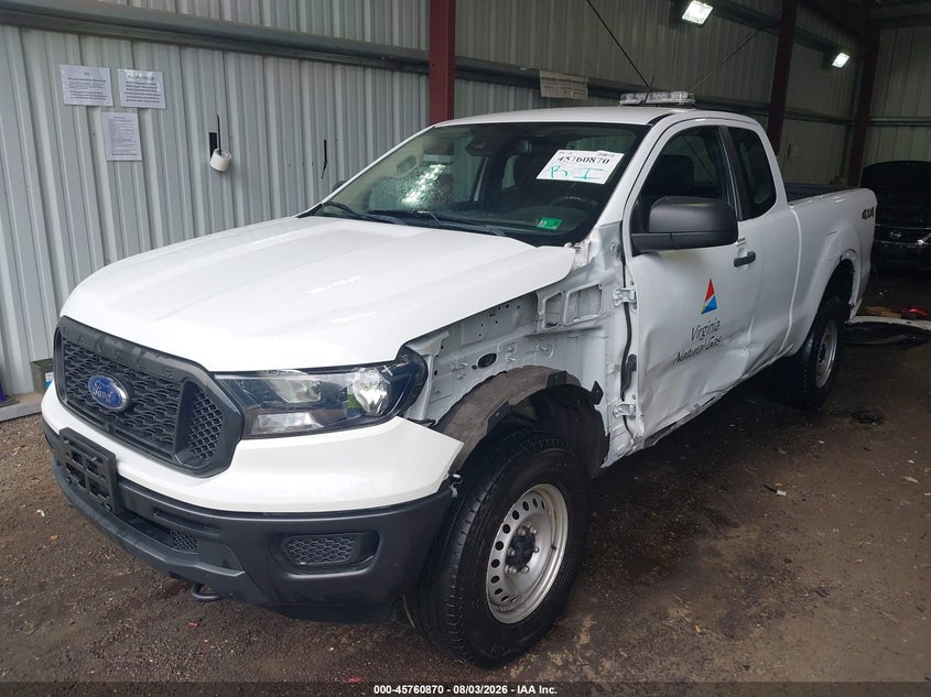 2022 Ford Ranger VIN 1FTER1FH2NLD53697 IAAI salvage auction — LEFT SIDE, Salvage Title, sold $7,700 on 2026-08-21 (photo 2)