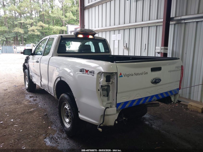 2022 Ford Ranger VIN 1FTER1FH2NLD53697 IAAI salvage auction — LEFT SIDE, Salvage Title, sold $7,700 on 2026-08-21 (photo 3)