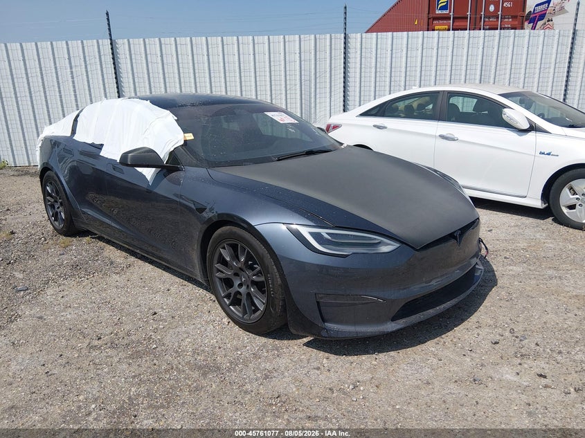 2022 Tesla Model s VIN 5YJSA1E60NF463063 — IAAI salvage auction photo