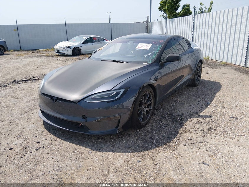 2022 Tesla Model s VIN 5YJSA1E60NF463063 IAAI salvage auction — REAR END, Original (Texas), sold $25,200 on 2026-09-03 (photo 2)