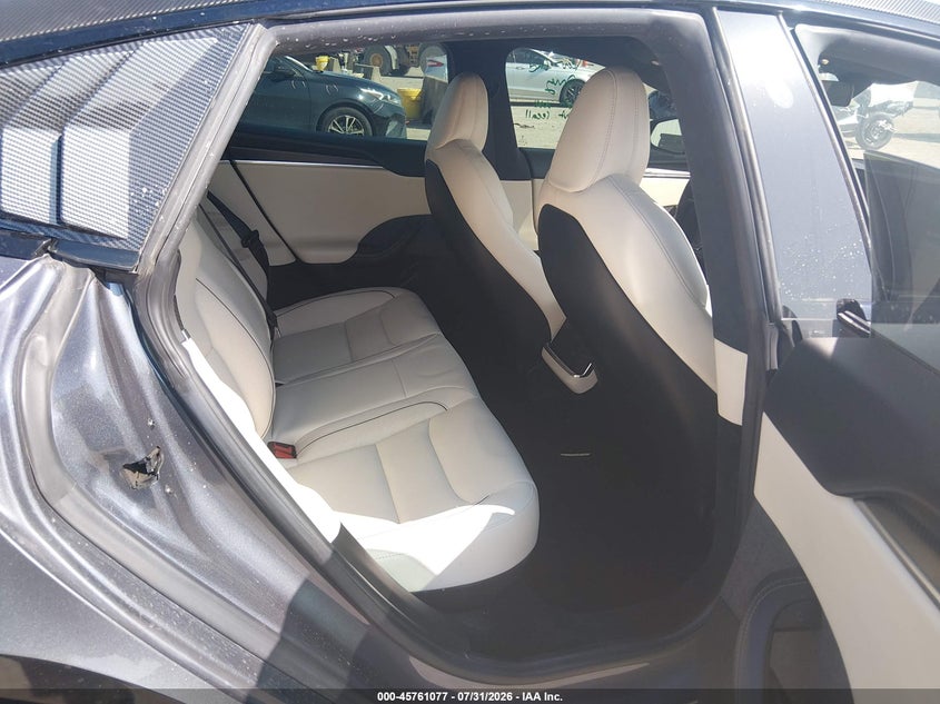 2022 Tesla Model s VIN 5YJSA1E60NF463063 IAAI salvage auction — REAR END, Original (Texas), sold $25,200 on 2026-09-03 (photo 8)
