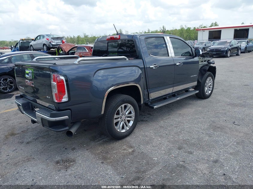 2016 Gmc Canyon VIN 1GTG5DE13G1374518 IAAI salvage auction — FRONT END, Wait Title, sold $3,600 on 2026-08-19 (photo 4)