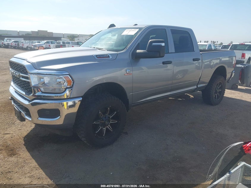 2024 Ram 2500 VIN 3C6UR5CL7RG279019 IAAI salvage auction — NO DAMAGE, Salvage Title, sold $22,950 on 2026-08-26 (photo 2)