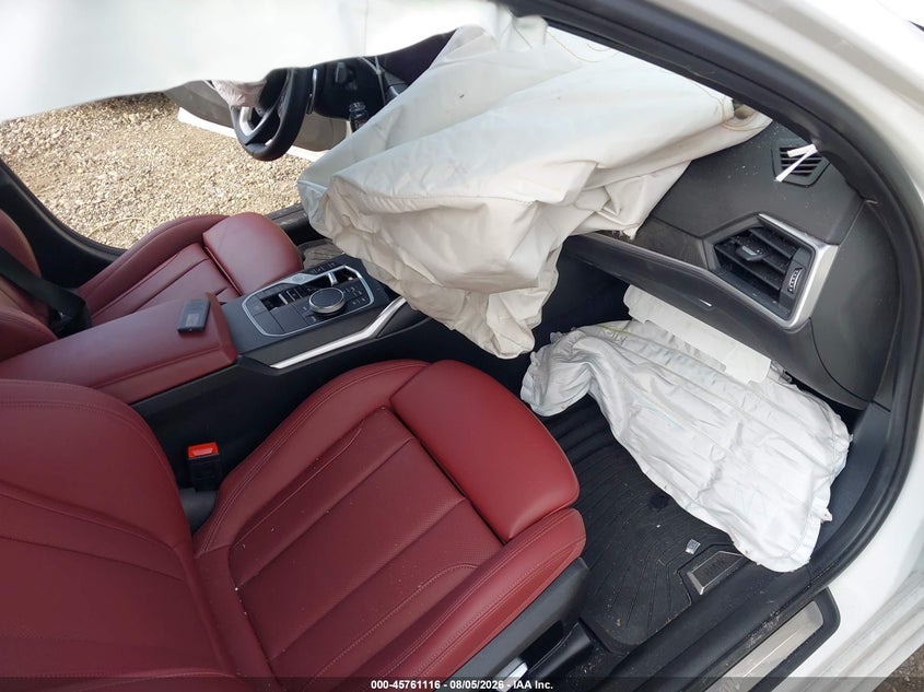 2023 BMW 3er VIN 3MW89FF08P8D12728 IAAI salvage auction — FRONT END, Salvage Title, sold $14,500 on 2026-08-25 (photo 5)
